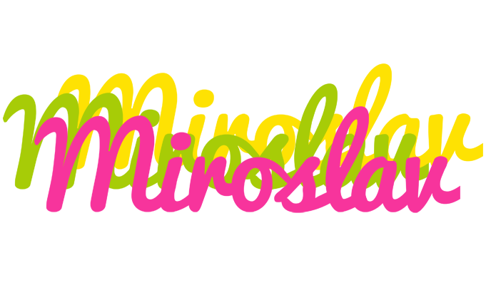 Miroslav sweets logo
