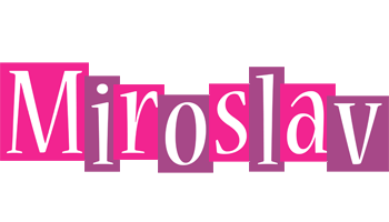 Miroslav whine logo