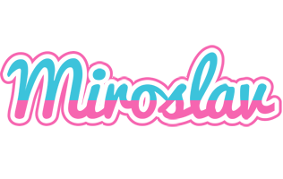 Miroslav woman logo