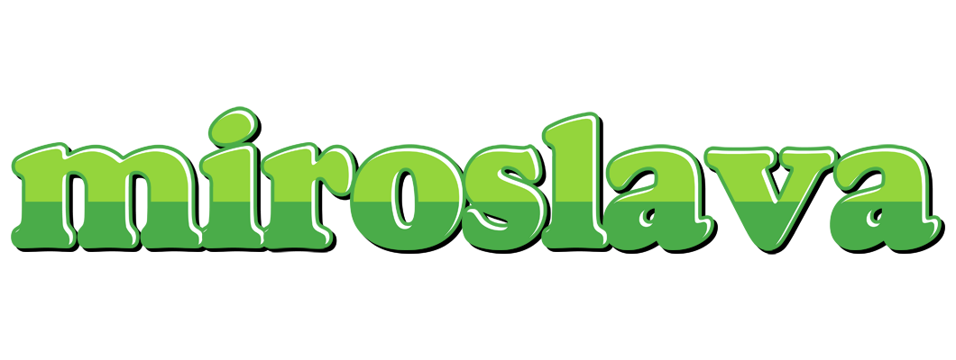 Miroslava apple logo