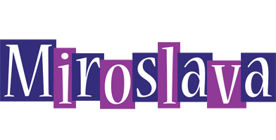 Miroslava autumn logo