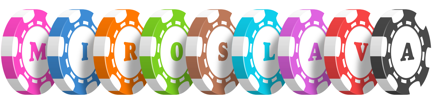 Miroslava bluffing logo