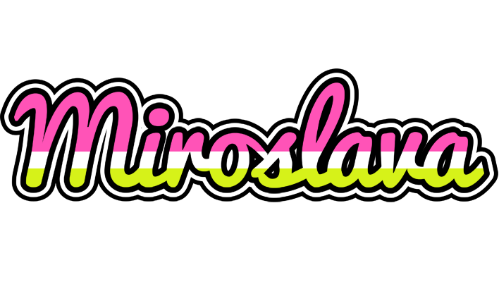 Miroslava candies logo