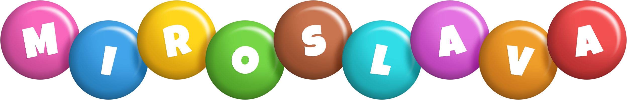 Miroslava candy logo