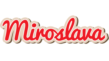 Miroslava chocolate logo