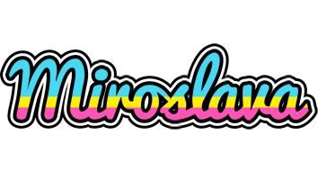 Miroslava circus logo