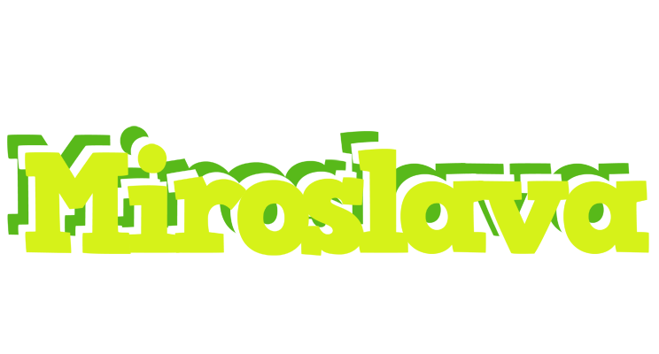 Miroslava citrus logo