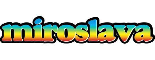 Miroslava color logo