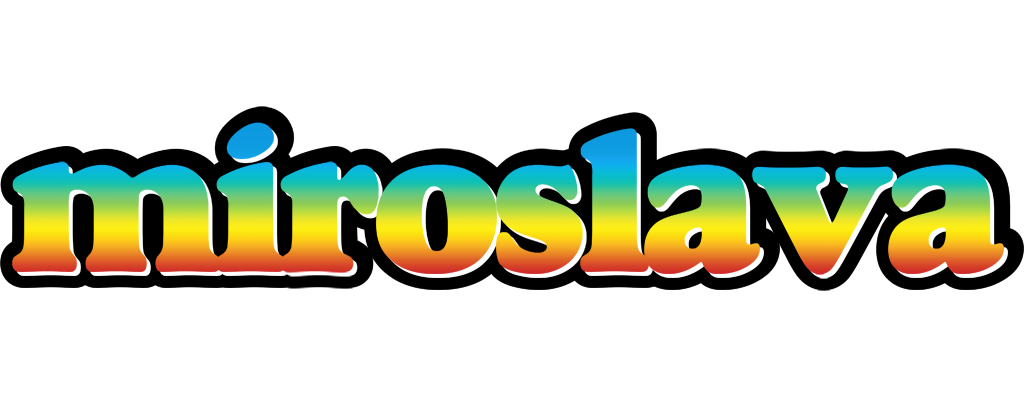 Miroslava color logo