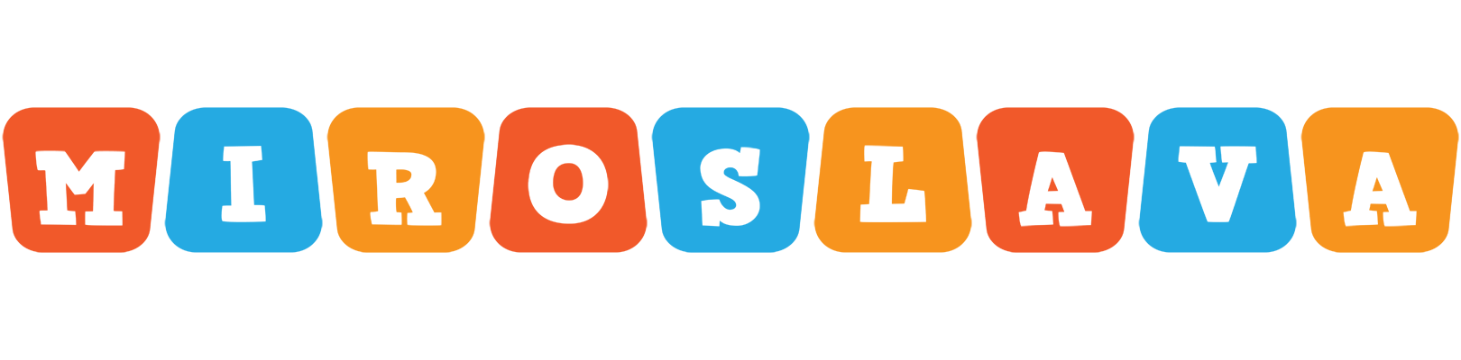 Miroslava comics logo