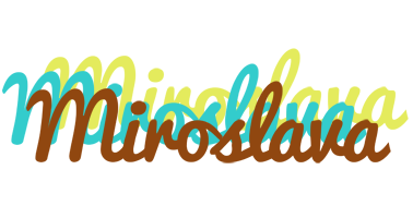 Miroslava cupcake logo