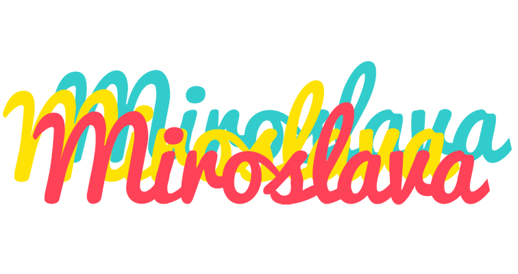 Miroslava disco logo