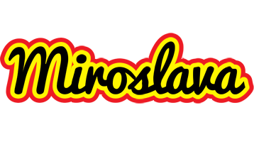 Miroslava flaming logo