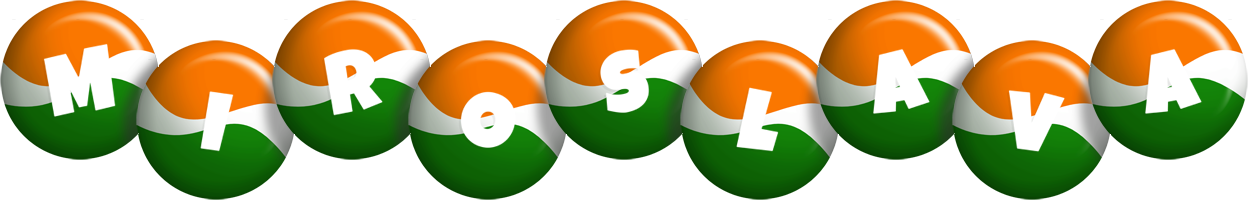 Miroslava india logo