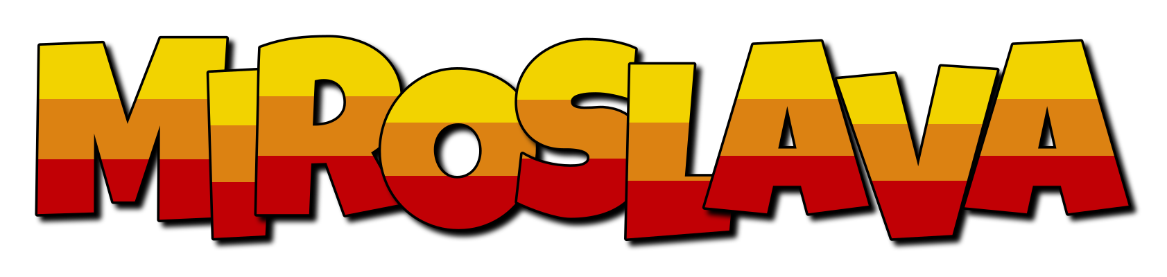 Miroslava jungle logo