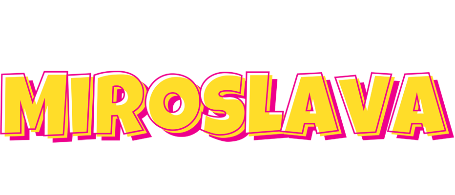 Miroslava kaboom logo