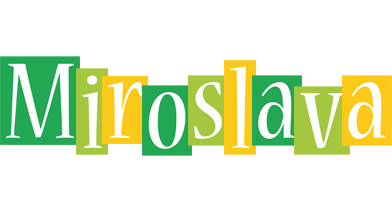 Miroslava lemonade logo