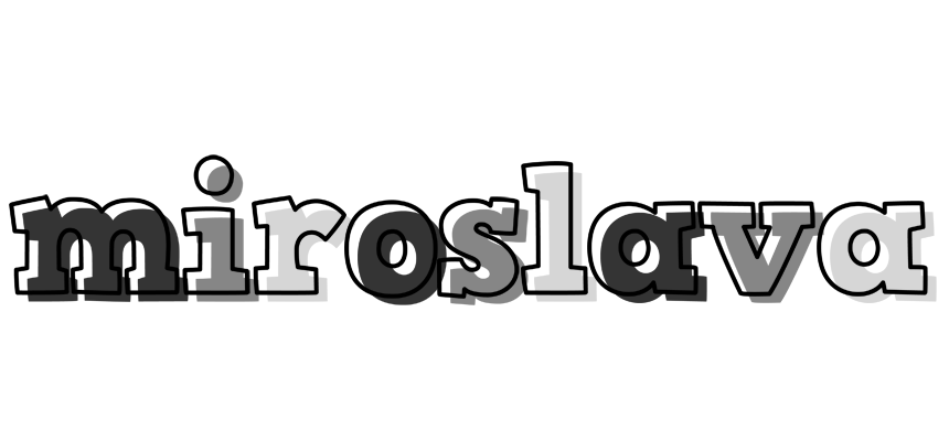 Miroslava night logo