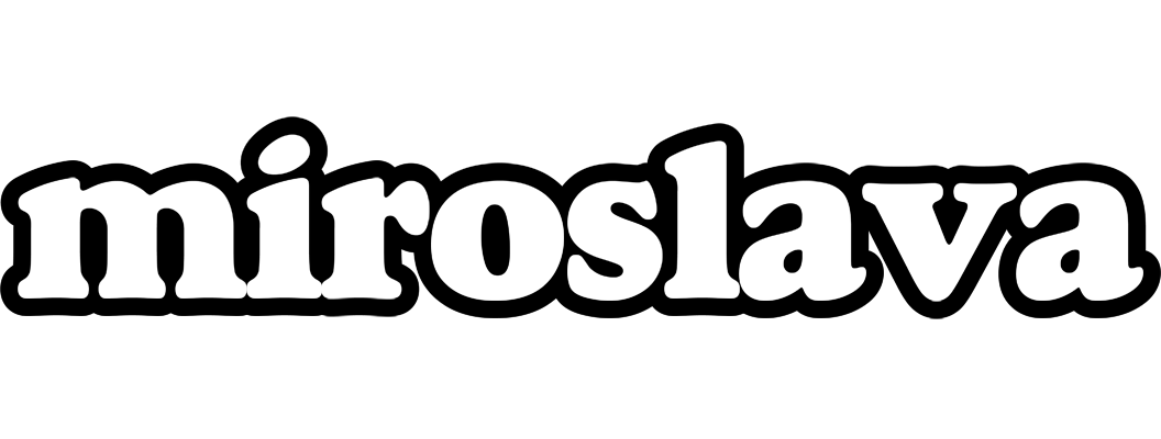 Miroslava panda logo