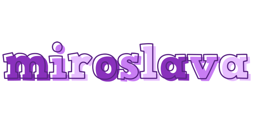 Miroslava sensual logo