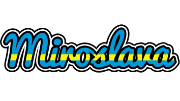 Miroslava sweden logo