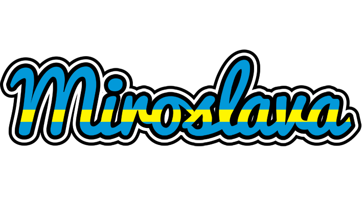 Miroslava sweden logo