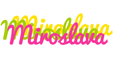 Miroslava sweets logo