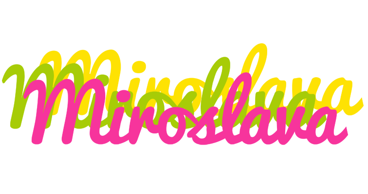 Miroslava sweets logo