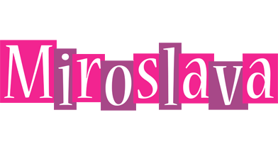 Miroslava whine logo