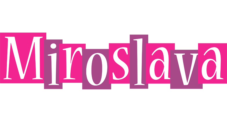 Miroslava whine logo