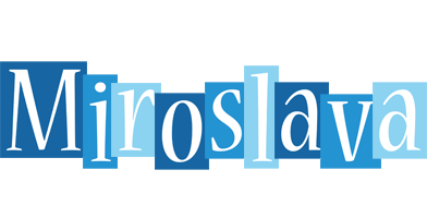 Miroslava winter logo