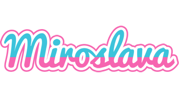 Miroslava woman logo