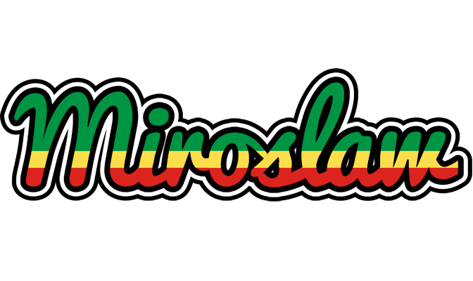 Miroslaw african logo