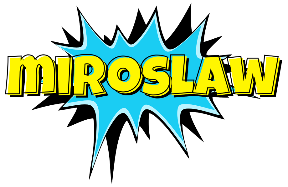 Miroslaw amazing logo