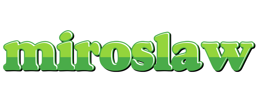Miroslaw apple logo