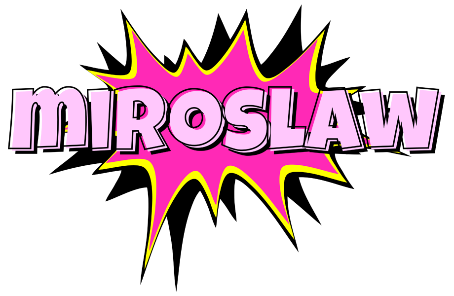 Miroslaw badabing logo