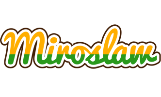 Miroslaw banana logo