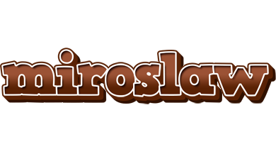 Miroslaw brownie logo