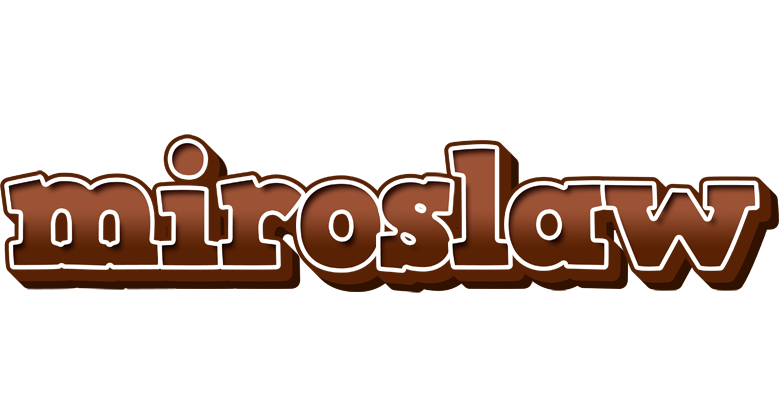 Miroslaw brownie logo