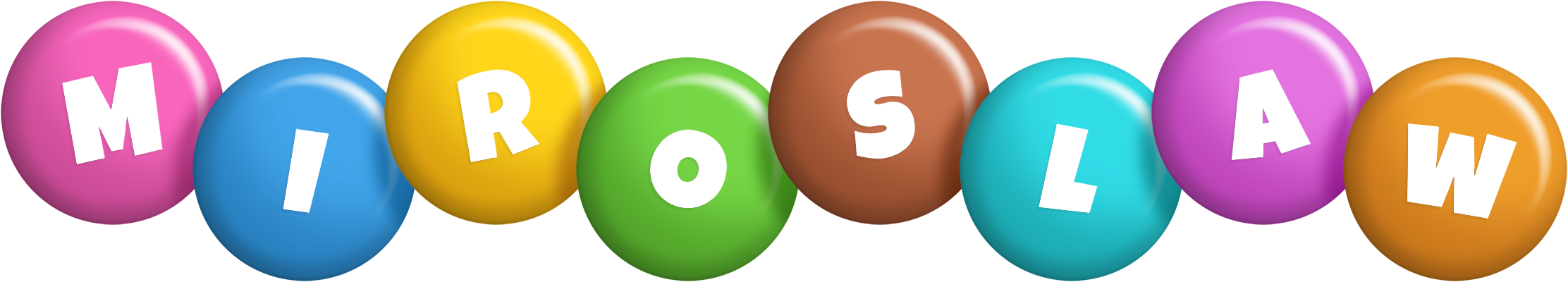 Miroslaw candy logo