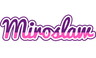 Miroslaw cheerful logo