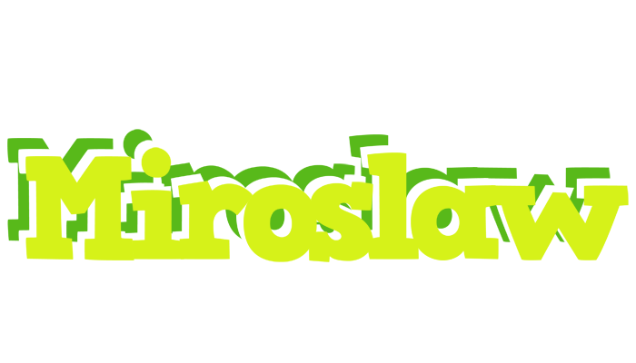 Miroslaw citrus logo