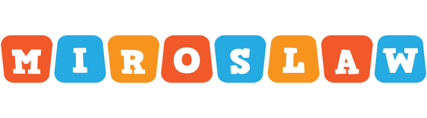 Miroslaw comics logo