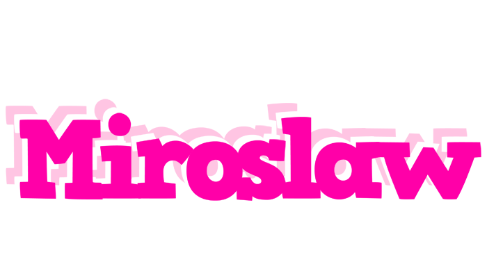 Miroslaw dancing logo