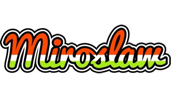 Miroslaw exotic logo