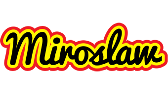 Miroslaw flaming logo