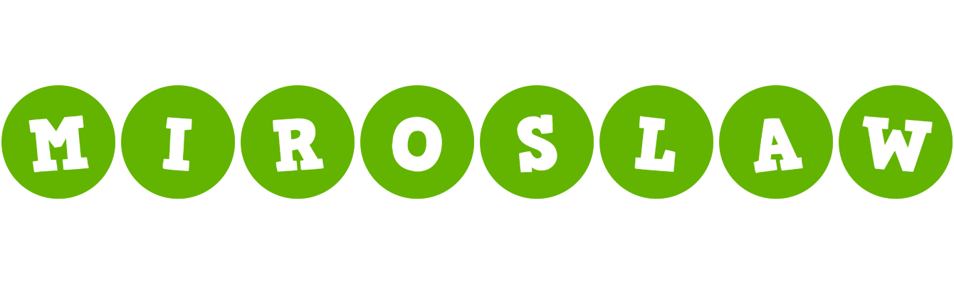 Miroslaw games logo