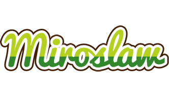 Miroslaw golfing logo