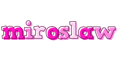 Miroslaw hello logo