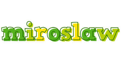 Miroslaw juice logo